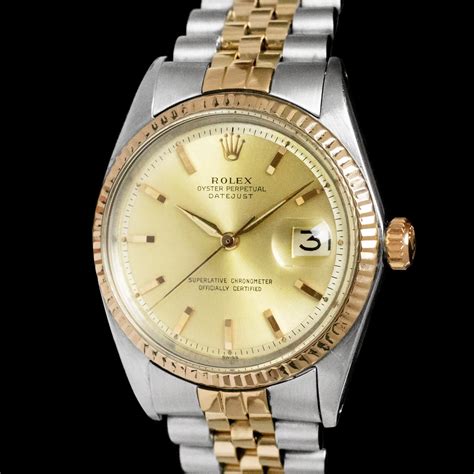 rolex datejust bicolor damen